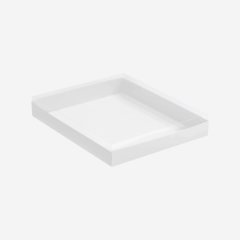 Коробка для сладостей с прозрачной крышкой 16х16х4 см 1 шт КУ-137