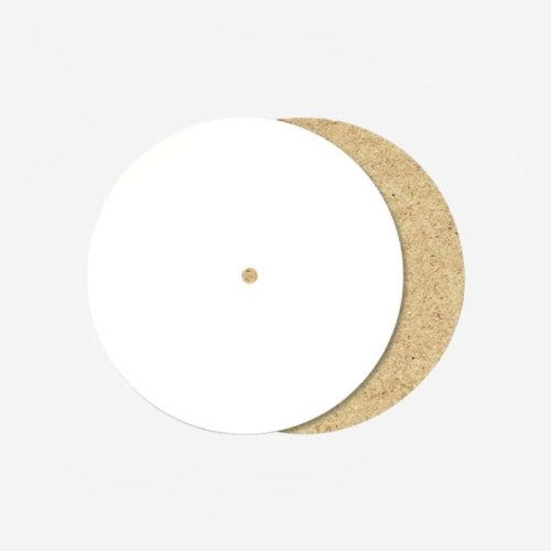 Подложка под торт с отверстием ЛХДФ Белая 3 мм 14 см 