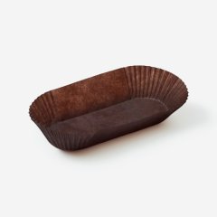 Капсула бумажная Эклер коричневая 60 шт ForG CAPSULE O B 35*136*26,5 G     OV7 - 50 BR.1000, 35*136 корич.