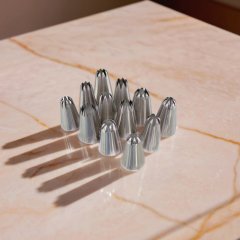 Набор кондитерских насадок 12 шт Н-3