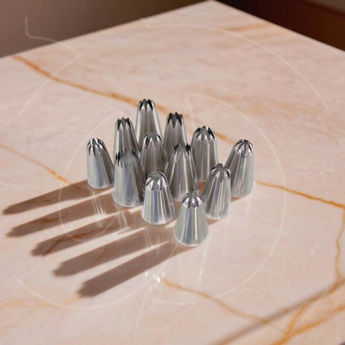 Набор кондитерских насадок 12 шт Н-3