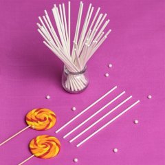 Набор палочек-дюбелей для торта 10 см 80 шт 3216342